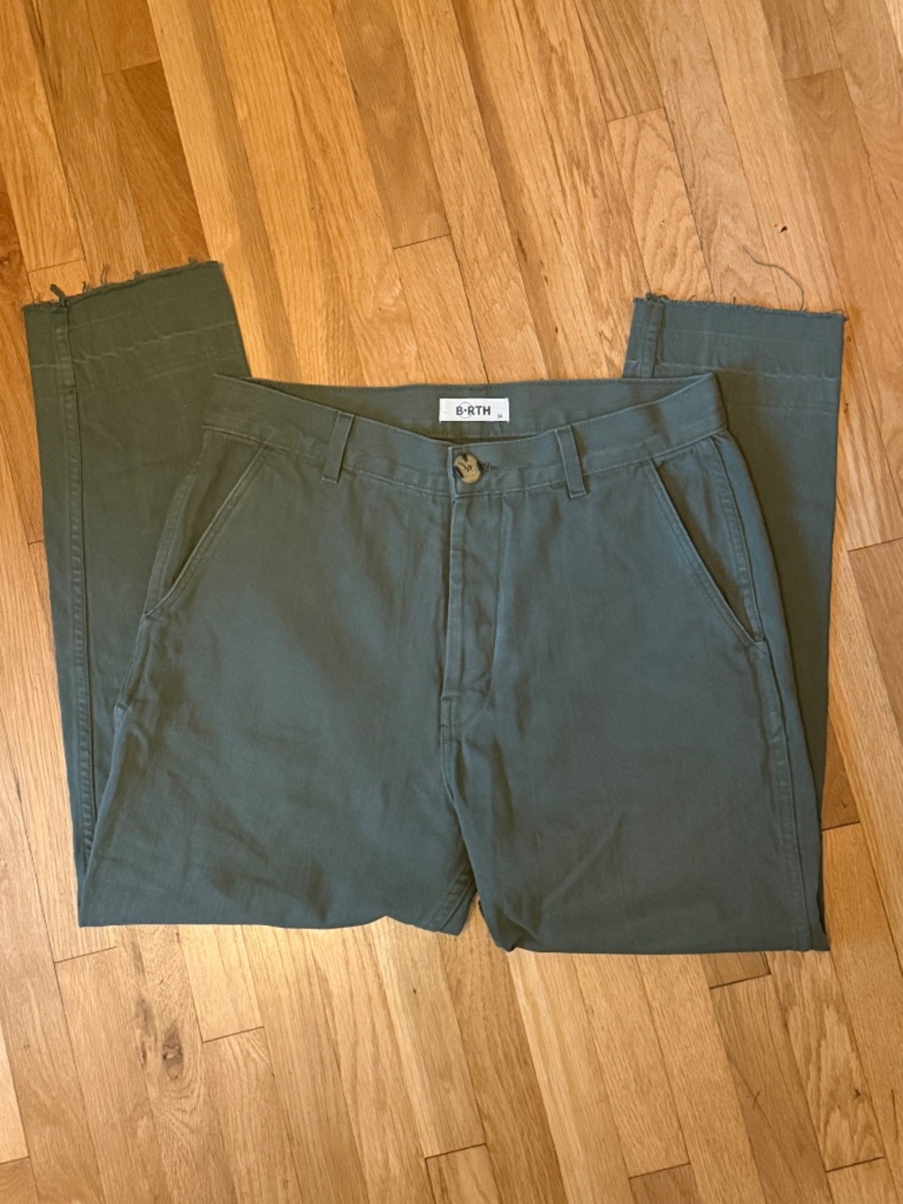 RTH Shop B-RTH slouch pants size 34 raw hem RARE